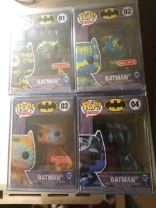 Funko Pop Batman Artist Art Series Set 4 Target Exclusive - (3) Sealed Neu - Bild 1 von 8