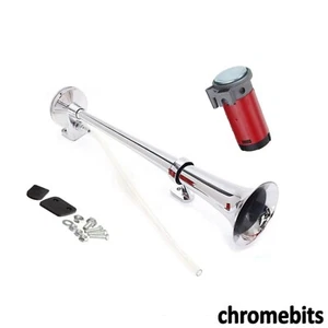 Set Di Sirene E Compressore D'Aria Per Camper 12V 4X4 Barca Yacht Autobus 17" - Imagen 1 de 5