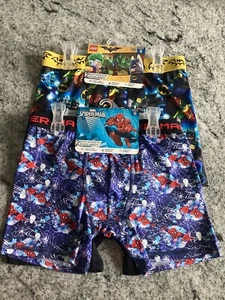 Lot Of 2 Pack Lego Batman/ Spiderman Athletic Boxer Brief Boys size 8 Medium.New - Picture 1 of 10