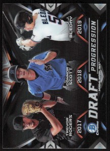 2019 Bowman Progression Connor Scott/J.J. Bleday/Trevor Rogers - FREE SHIPPING