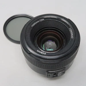 Yongnuo 35mm f/2 Prime Portrait Digital Camera Lens For Nikon AFS - Picture 1 of 9