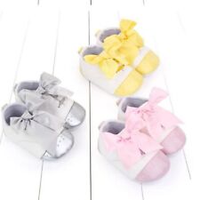 Toddler Infant Newborn Girl Baby Shoes Princess Bow Lovely Garden Soft Slippers