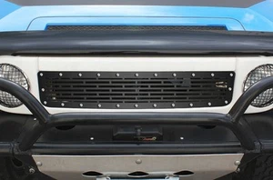 Kit personalizado de rejilla de acero del mercado de repuestos para Toyota FJ Cruiser 2007-2014 ladrillos negros - Imagen 1 de 3