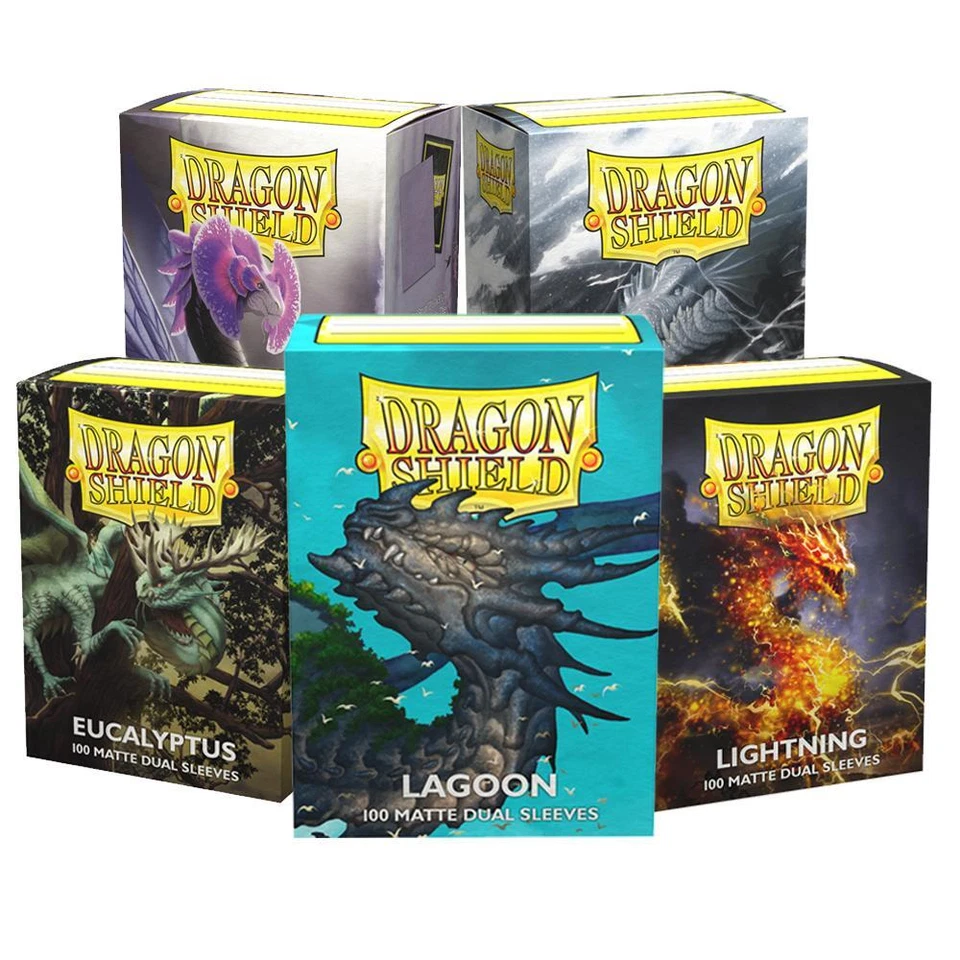 Dragon Shield Dual Matte 100 Kartenhüllen Pokemon MTG Magic Standardgröße - Bild 1 von 1