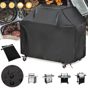 57inch Waterproof BBQ Gas Grill Cover Barbecue Outdoor Heavy Duty Sun Protection - Picture 1 of 10
