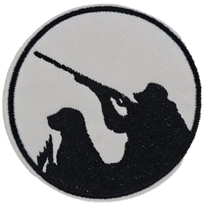 Duck Hunting - Embroidered Iron On Patch - Picture 1 of 2