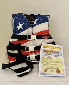 Childs Life Jacket SportsStuff Stars&Stripes - Picture 1 of 7