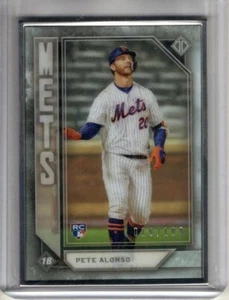 2019 Topps Transcendent Collection Icons PETE ALONSO #22 RC SILVER FRAMED /100 - Picture 1 of 1