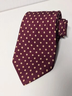 Corbata vintage de lunares Van Houston Foto 1 de 4