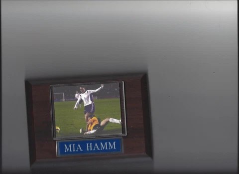 MIA HAMM PLAQUE USA SOCCER HOF'er Cover