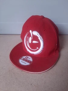 Yums New Era Snapback Cap Hat Red/White Logo Adjustable Sample Hat 9Fifty - Picture 1 of 11