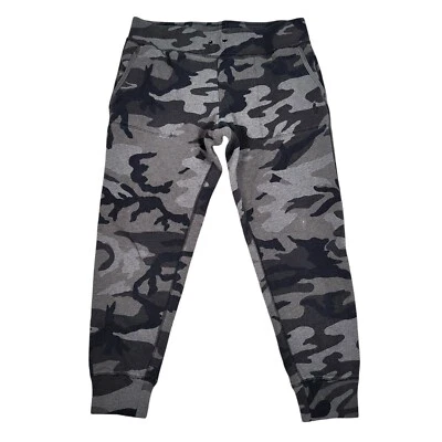 Polo Ralph Lauren 运动裤男式中号 32x26 迷彩抓绒慢跑裤口袋 — 第 1/4 张图片