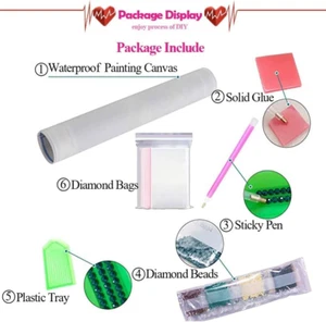 Butterfly Cat Diamond Art Painting Kits for Adults, Full Drill Diamond Dots P... - Picture 1 of 1