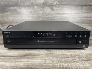 Sony CDP-CE500 5 Disc CD Changer USB Recorder Tested Working No Remote - Picture 1 of 7