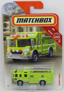 Hazard Squad HMT Hazardous Materials Team Matchbox Diecast Vehicle NEW - Picture 1 of 3