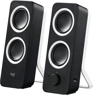 Logitech Z200 PC Speakers, Stereo Sound, 10 Watts Peak Power, - Image 1 of 4