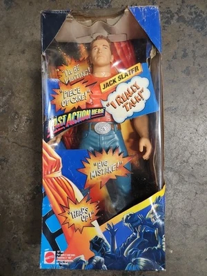 Figura Mattel Last Action Hero Talking Jack Slater 1993 15" NRFB 10687 Foto 1 de 4