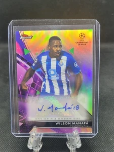 Wilson Manafa 2021-22 Topps Finest UEFA Champions League Refractor Auto - Picture 1 of 2