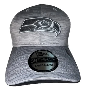 Seattle Seahawks NFL New Era 39thirty Gris Calce Elástico Talla L/XL Gorra Sombrero - Imagen 1 de 6