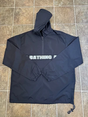 2001 A Bathing Ape Deadstock Black Medium Hooded Light Jacket - Image 1 of 4