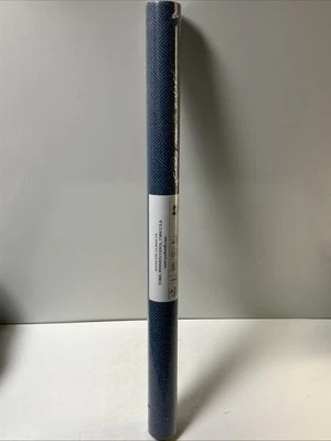 Papel tapiz York diseñador espiga azul Chevron, 60 pies cuadrados MW9261 Foto 1 de 4