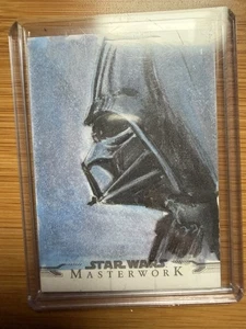2021 Topps Star Wars Masterwork Darth Vader Sketch 1/1 - Picture 1 of 3
