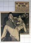1953 Frankie Howerd Holding Showgirl Gwyn Panter Pardon My French