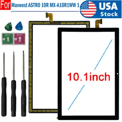 Replacement 10.1" For Maxwest ASTRO 10R MX-A10R1WW Touch Screen Digitizer Glass - Image 1 of 4