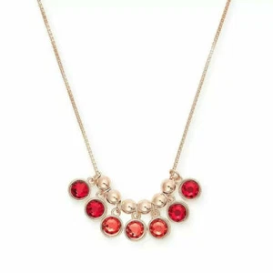 Alex and Ani Swarovski Scarlet 7 Crystal Infusion Silver 14K Pendant Necklace  - Picture 1 of 12