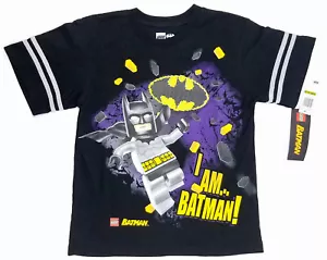 Lego Batman Jungen Grafik T-Shirt Größe 14/16 schwarz 2011 - Bild 1 von 11