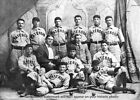 1897 PHOTO Honus Wagner tisserands de soie équipe de baseball