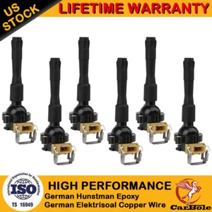 6 Pack 0221504029 Ignition Coil For 1996-2002 BMW 323 325 328 330 525 528 UF300 - Picture 1 of 12