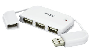 Trust 4 Port USB Hub in white