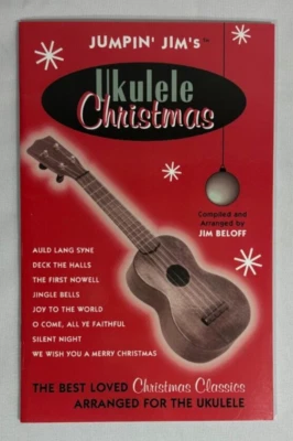 Jumpin' Jim's Ukulele Christmas: Ukulele Solo Jim Belhoff Hal Leonard HL00699124 - Image 1 of 2