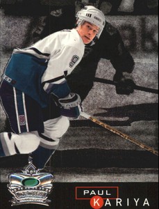 1995-96 (DUCKS) Parkhurst International Crown Collection Silver 1 #4 Paul Kariya