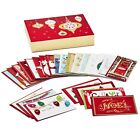 Boxed Handmade Christmas Cards Assortment (Set of 24 Special Holiday Cards)