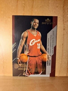 2003 lebron james mvp bd13 diary rookie rc nm 7 - Picture 1 of 9