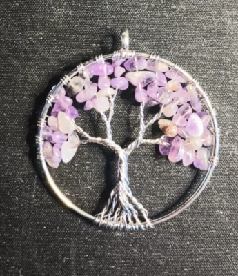 Árbol de la Vida de Cristal - Colgante Foto 1 de 3