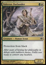 Valeron Outlander X4 LP  Conflux MTG Magic Cards Gold Common