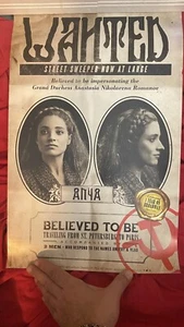 ANASTASIA 1 YEAR ON BROADWAY WANTED POSTER, BROADWAY ANYA CARD STOCK POSTER - Picture 1 of 1