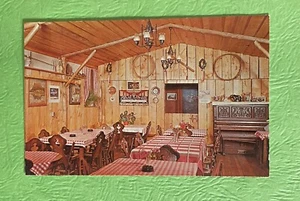 New Glarus Wisconsin WI Postcard GLARNER-STUBE TAVERN & DINING ROOM restaurant - Picture 1 of 2