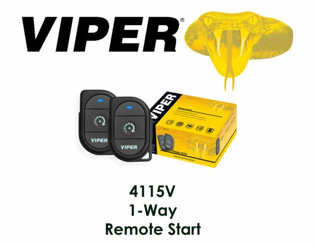 Viper Basic 1-Way One Button Remote Start System (4115V)