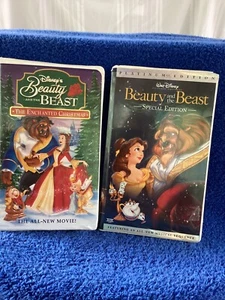 Disney’s Beauty & the Beast Enchanted Christmas & Platinum Special Edition - Picture 1 of 5