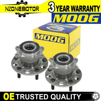 Par de cojinetes y bujes de rueda trasera MOOG 4x4 o AWD para Jeep Compass Patriot 07-17 Foto 1 de 4