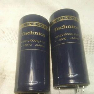 Technics su v650 vintage stereo receiver main capacitors - Picture 1 of 2