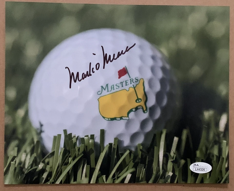 Mark O’Meara Signed Masters 8x10 PGA Golf Photo JSA - Image 1 of 1