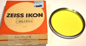 Zeiss Ikon S 67 G 2x 20.1017 Yellow - Picture 1 of 3