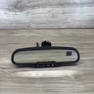 2003 - 2006 Silverado Sierra Tahoe Yukon Rearview Mirror Auto Dim Compass Temp - Image 1 of 4