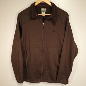 Drake Waterfowl Systems Jacke Herren M braun leicht Full Zip *DEFEKT* - Bild 1 von 12
