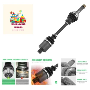 Essieu arrière CV Tough 4340 Chromoly compatible avec Polaris Sportsman 450/570, 2015-2022 - Photo 1/8